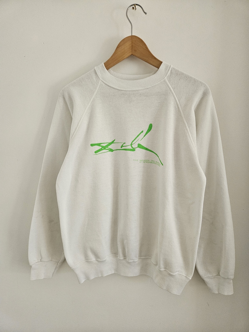 Vintage 80s Salvador Dali Crewneck Sweatshirt Mens Large Art Museum